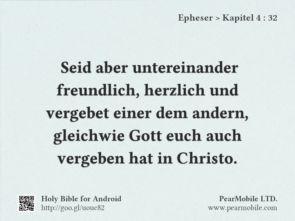 Epheser, Kapitel 4:32